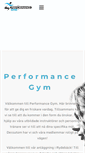 Mobile Screenshot of performancegym.se